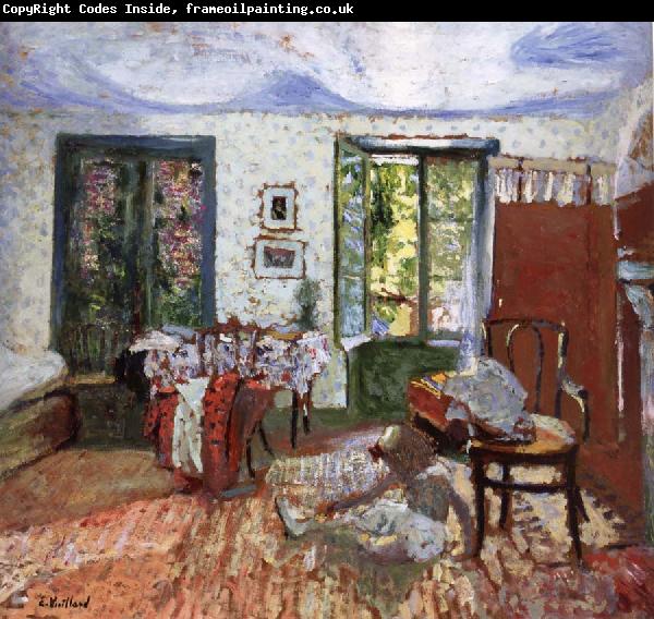 Edouard Vuillard Annette in the Bedroom
